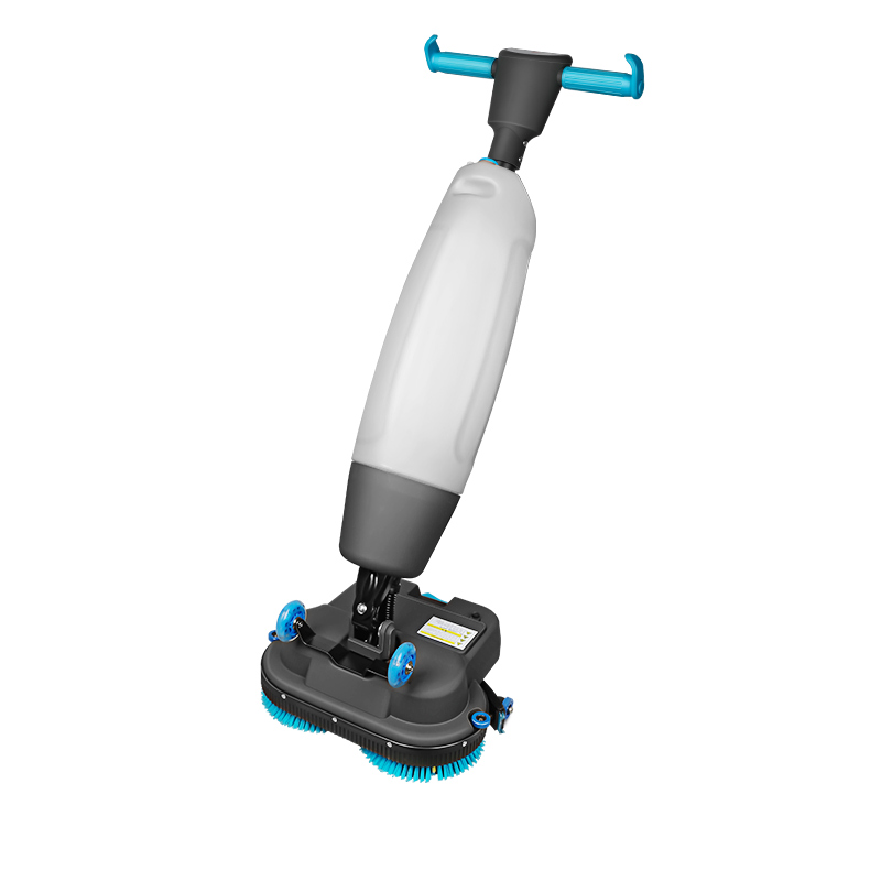 H1 lithium battery powered mini vertical floor scrubber