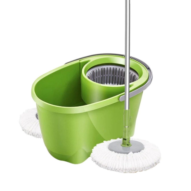 Rotating mop bucket package
