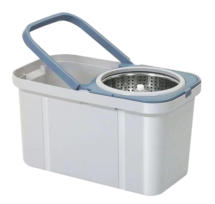 grey Rotating mop bucket set