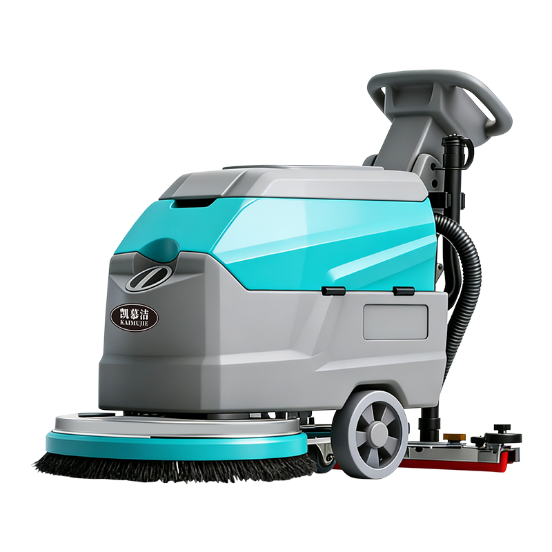 Floor Scrubber KH450 Hand Push Floor Scrubber Integrated Washing Mopping and Suction Floor Scrubber Commercial Sweeping Machine