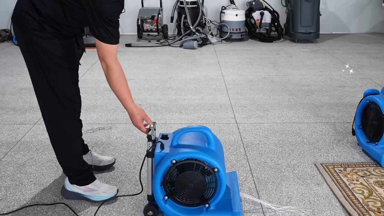 KJ68 Air Blower Floor Dryer Toilet Air Blower Powerful Dehumidifying Carpet Air Blower High Power 1000W